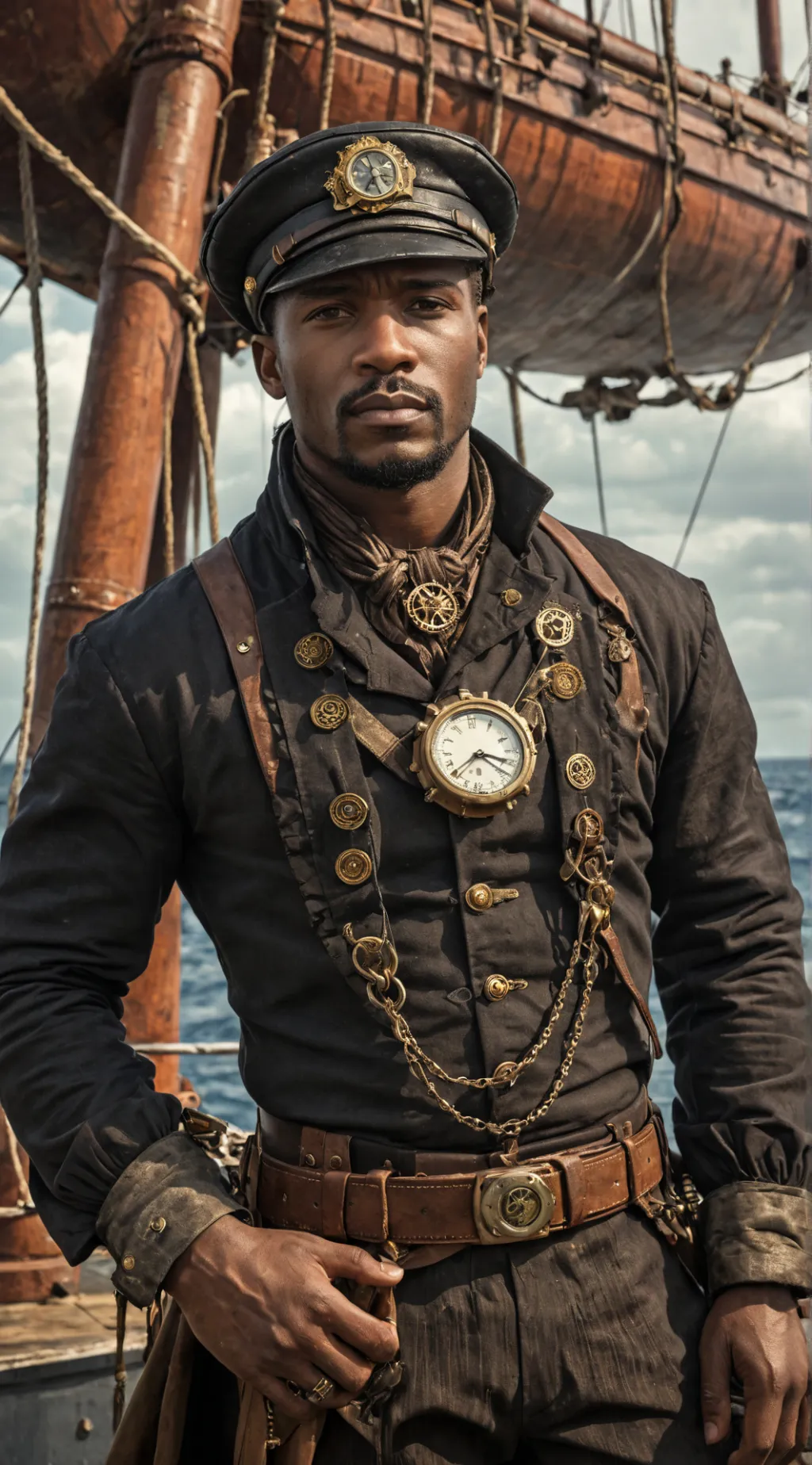 Talkie AI - Chat with SteampunkPirate 5