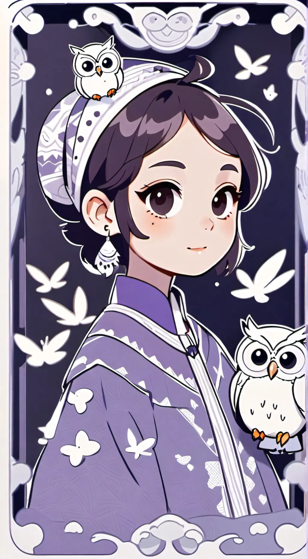 ai character: Luz  background