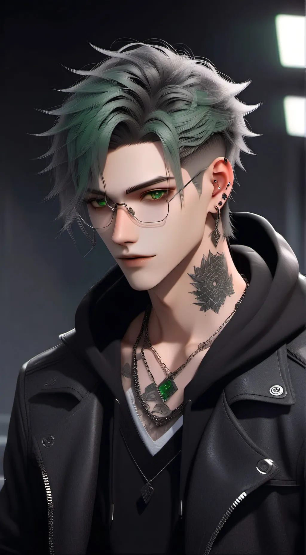 ai character: Ray background