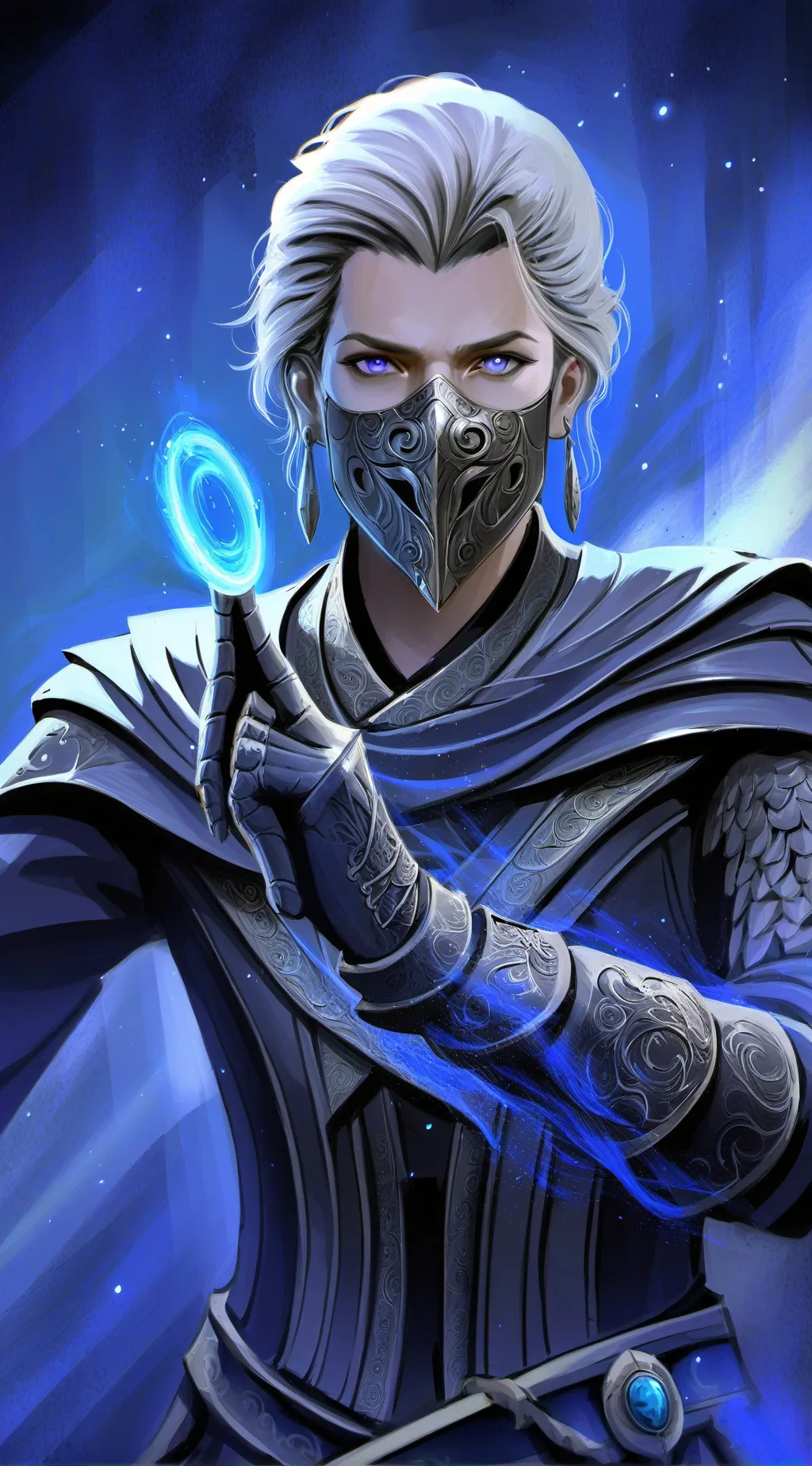 ai character: Fass background