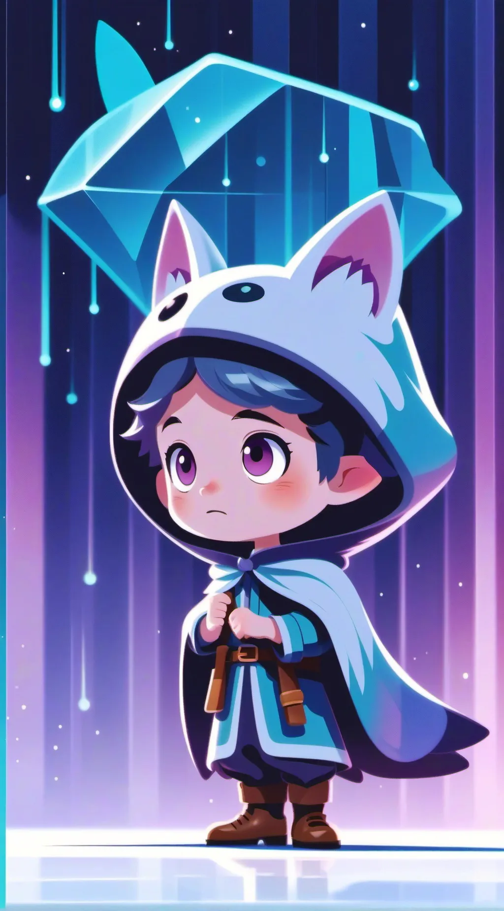 ai character: Perú x usa background