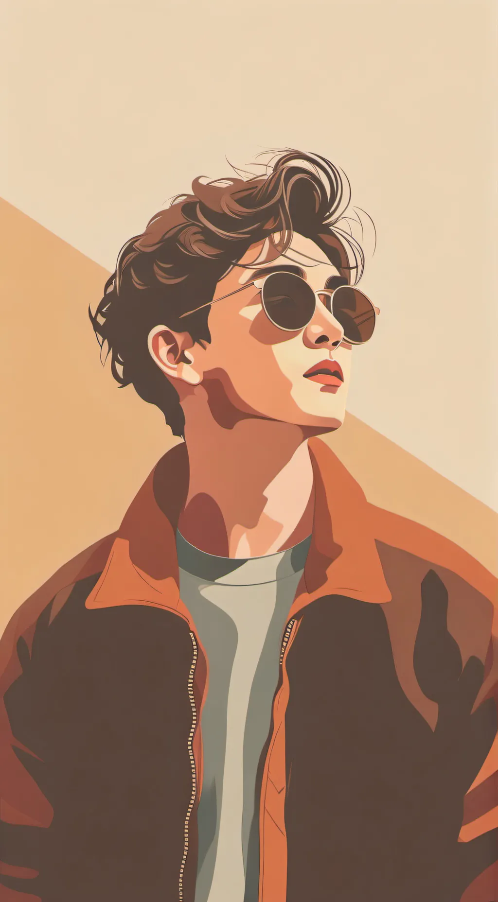 ai character: друг background