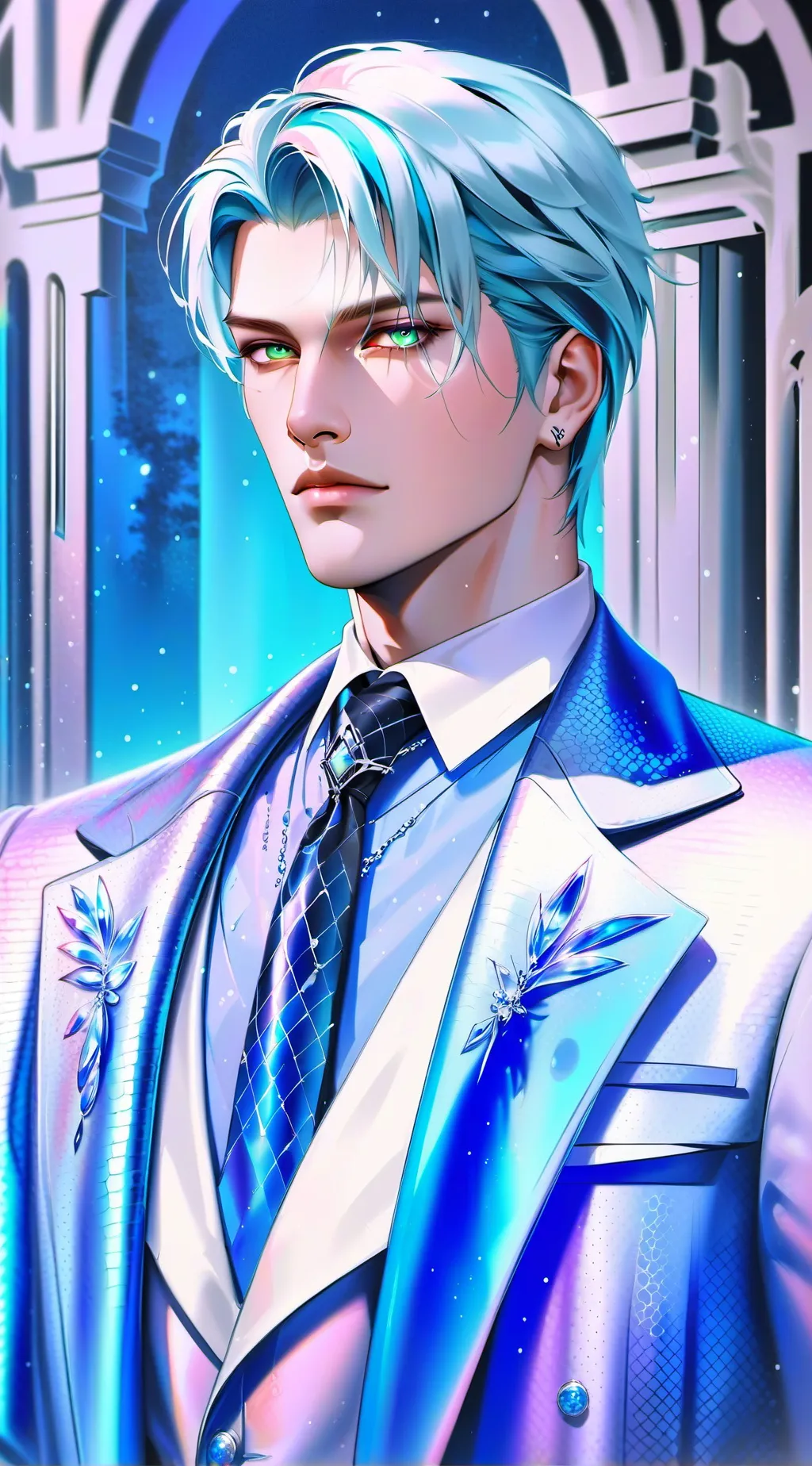 ai character: Ashton  background