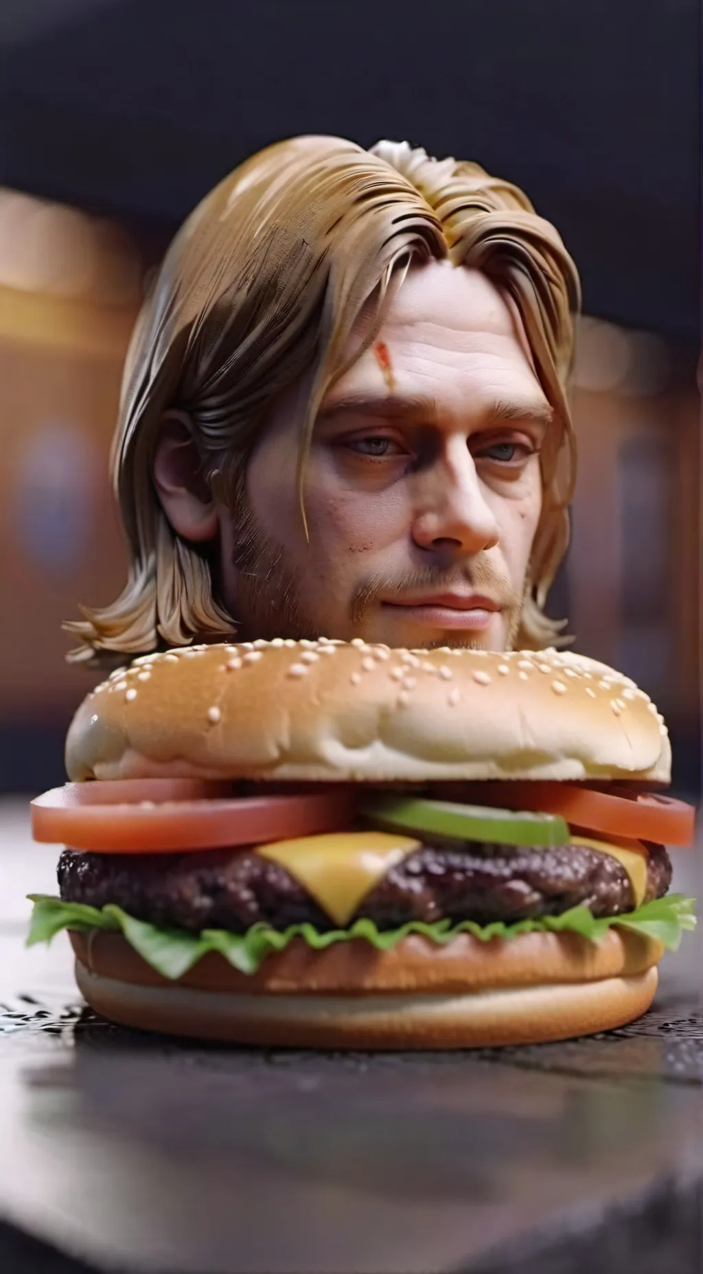 Talkie AI - Chat with Kurt Cobain Burger