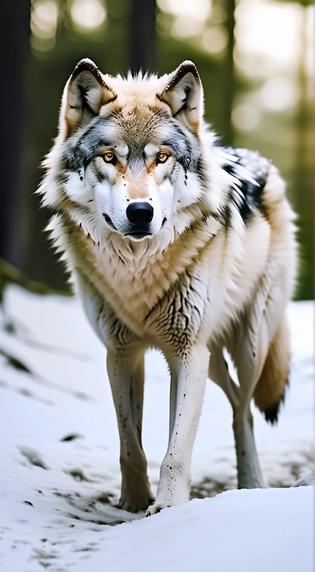 ai character: wolf background