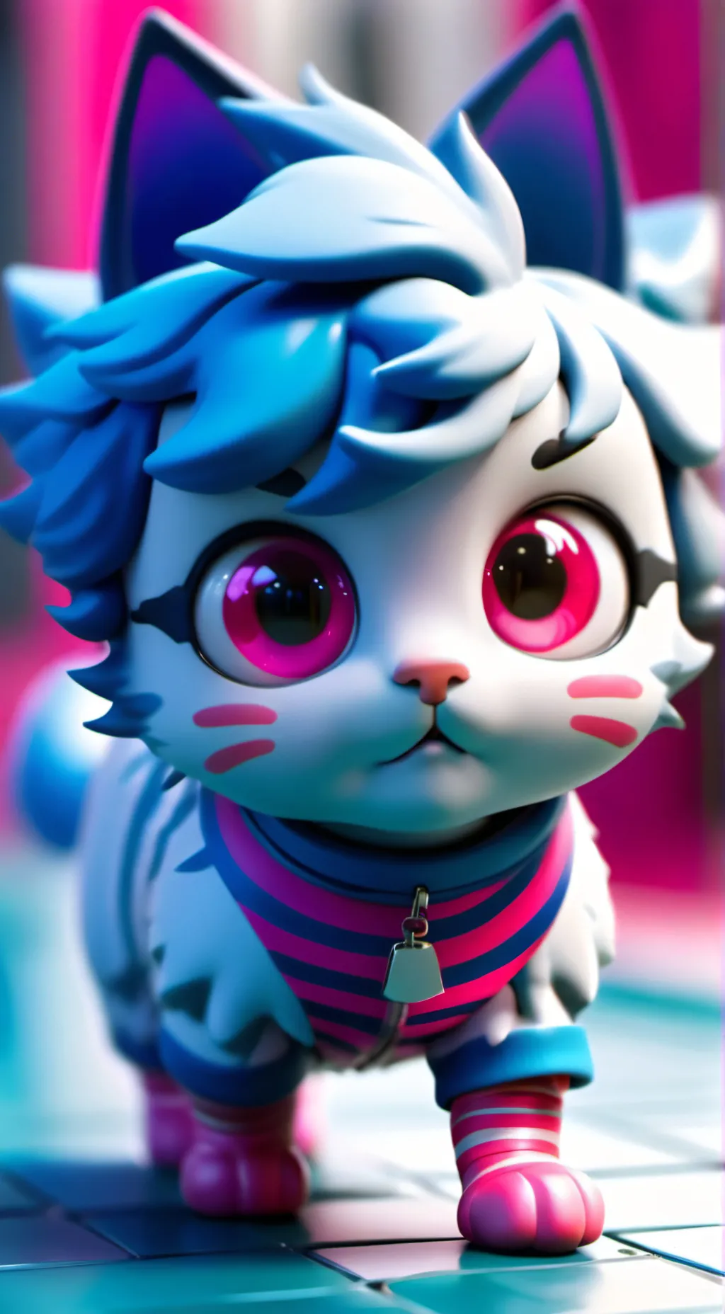 ai character: One background