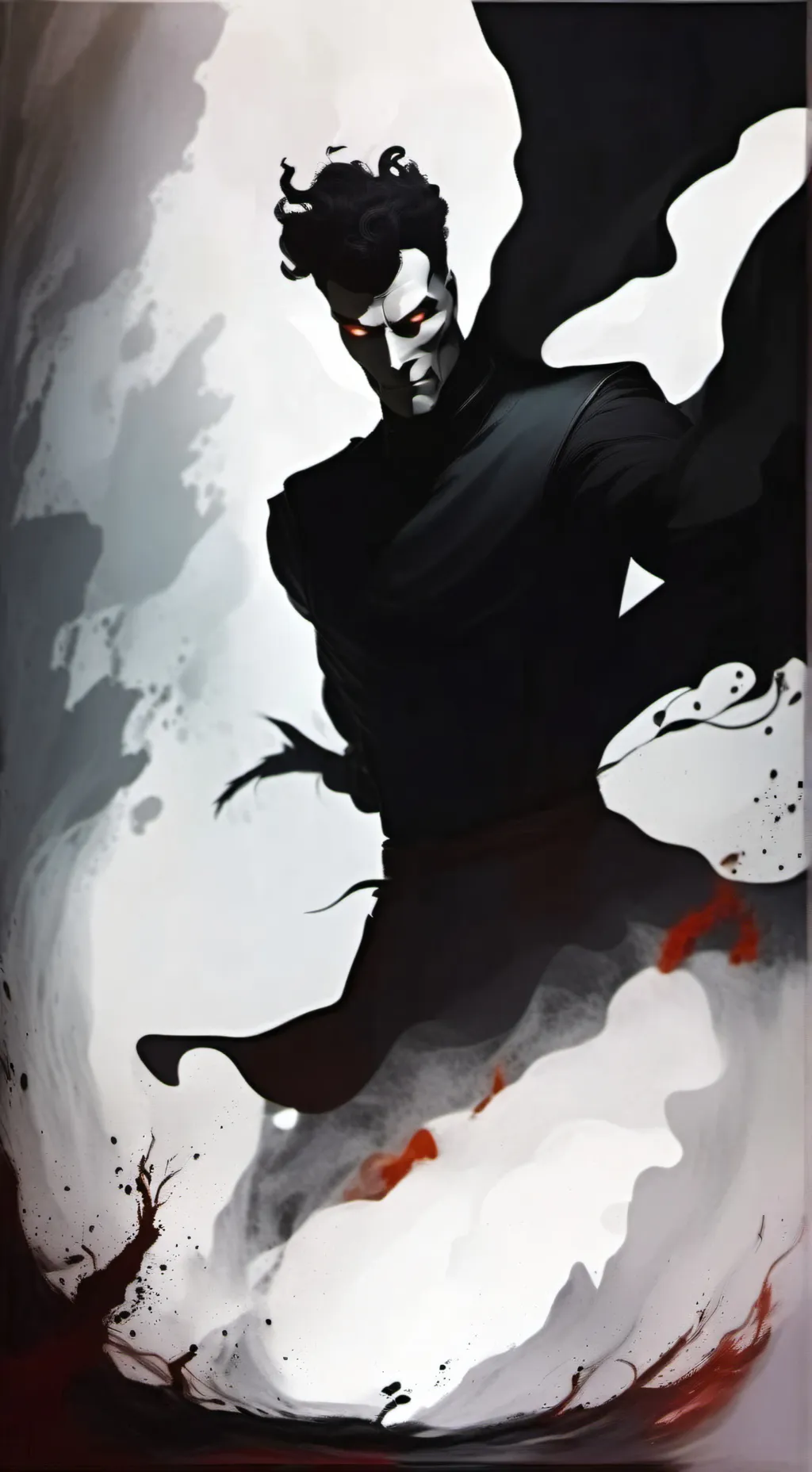 ai character: Demon king background