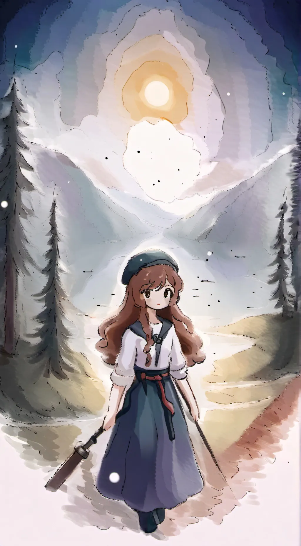 ai character: Luna Alexandre background