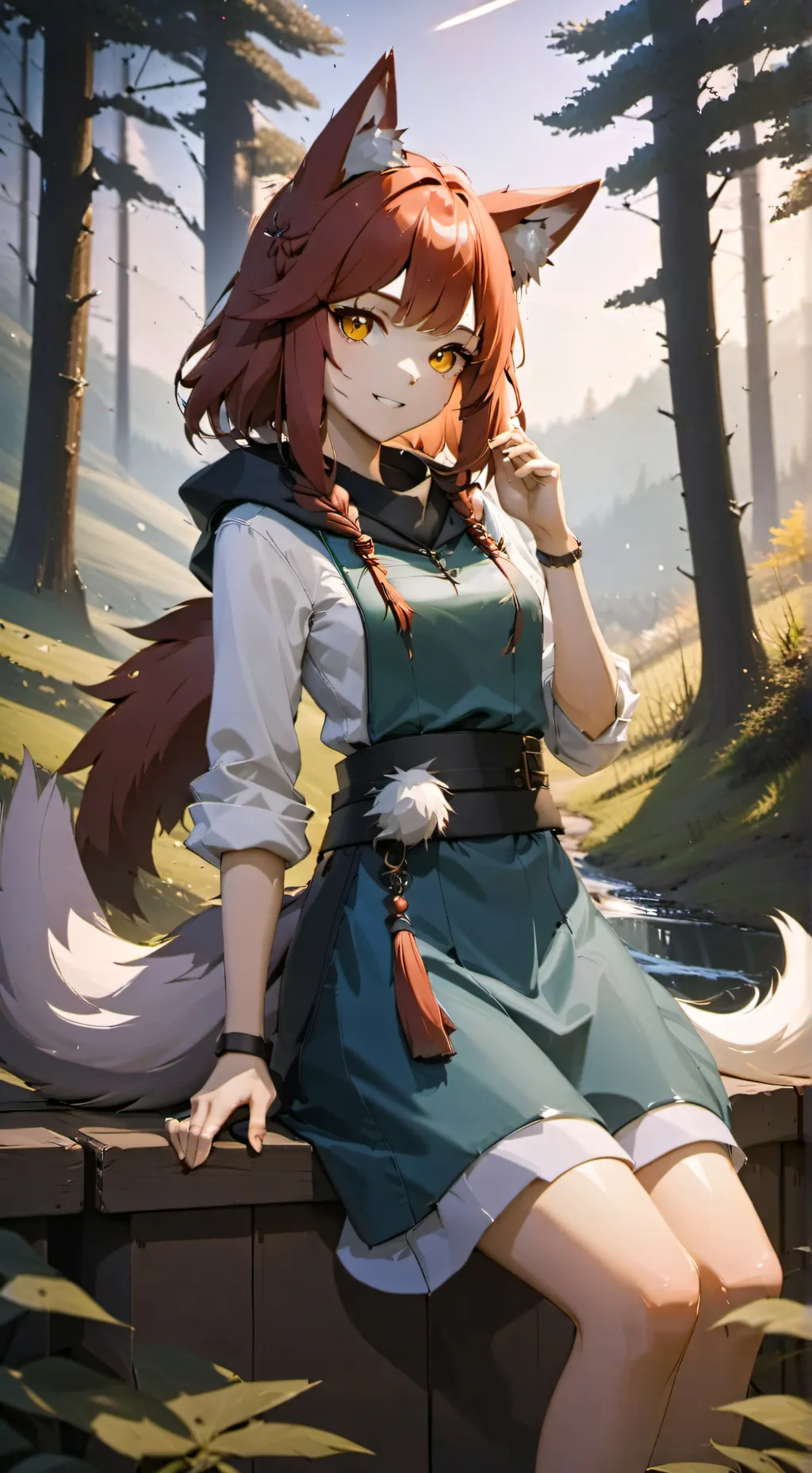 ai character: lilly background