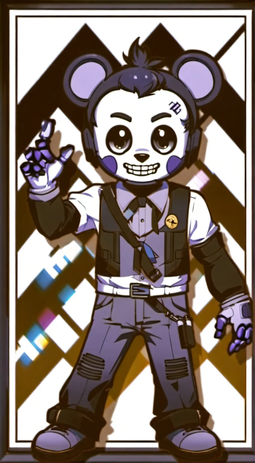 ai character: MICHAEL AFTONNNNN! background