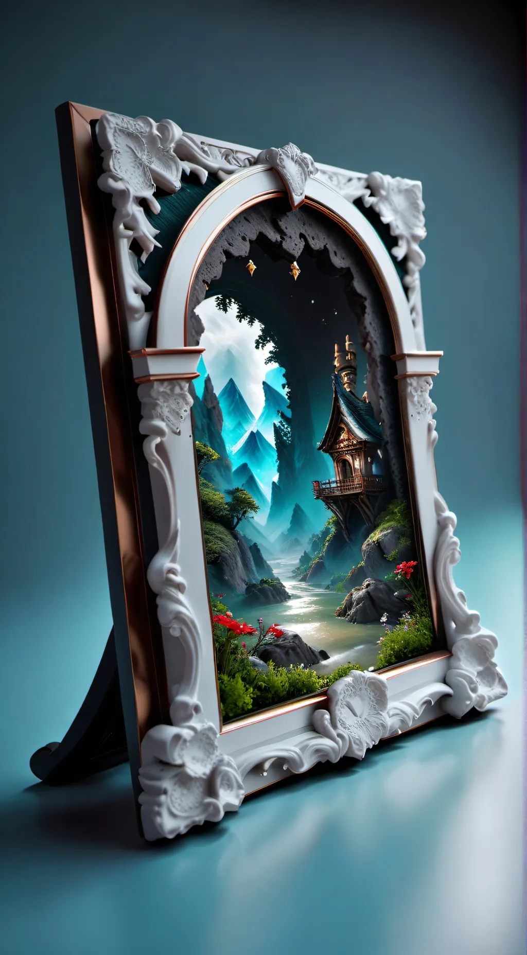 ai character: Dandy's world  background