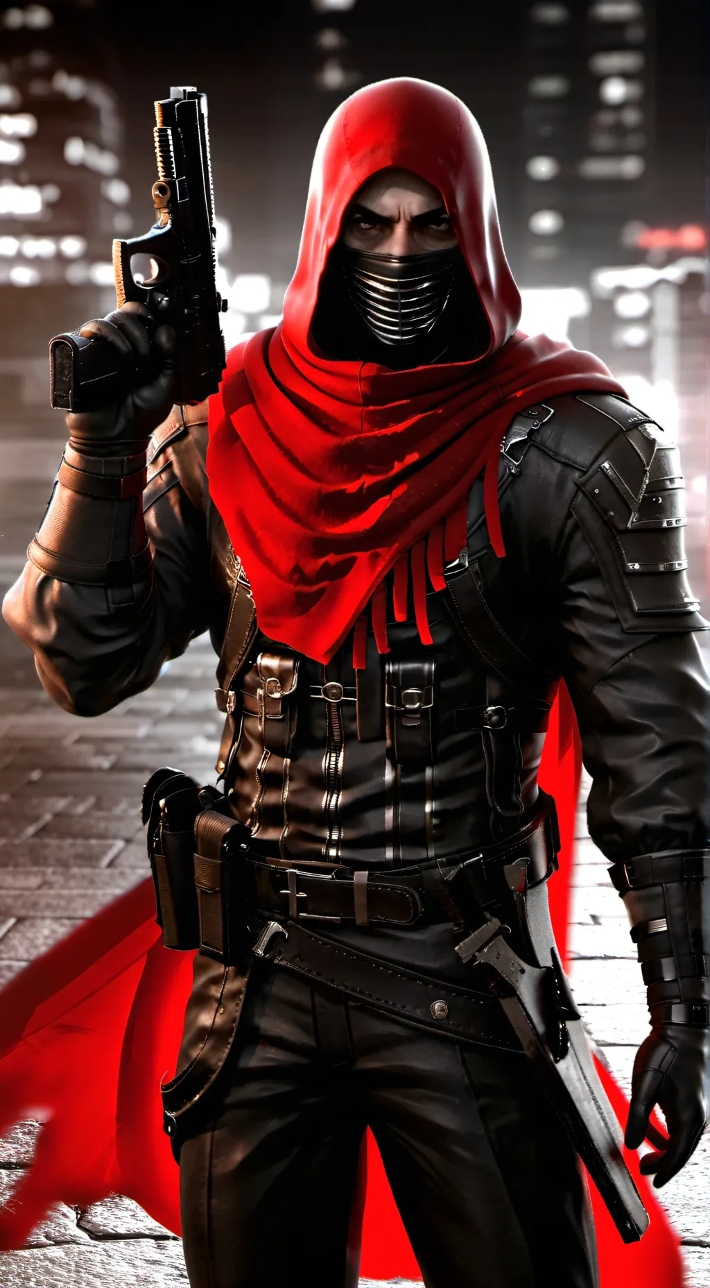 ai character: Robber background