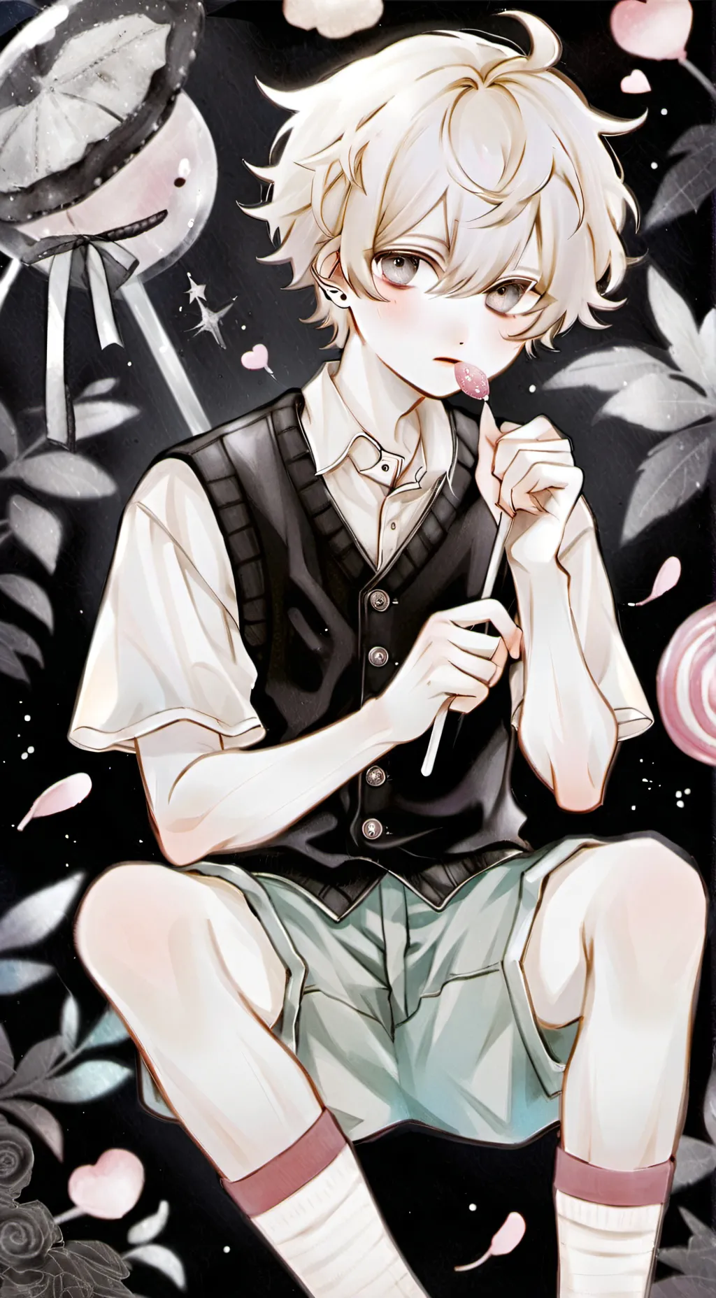 ai character: 🍬🍭Emilio🍭🍬 background