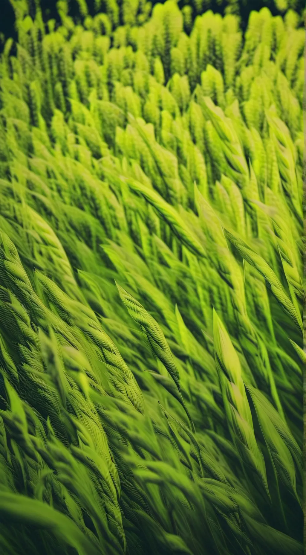 ai character: Grass background