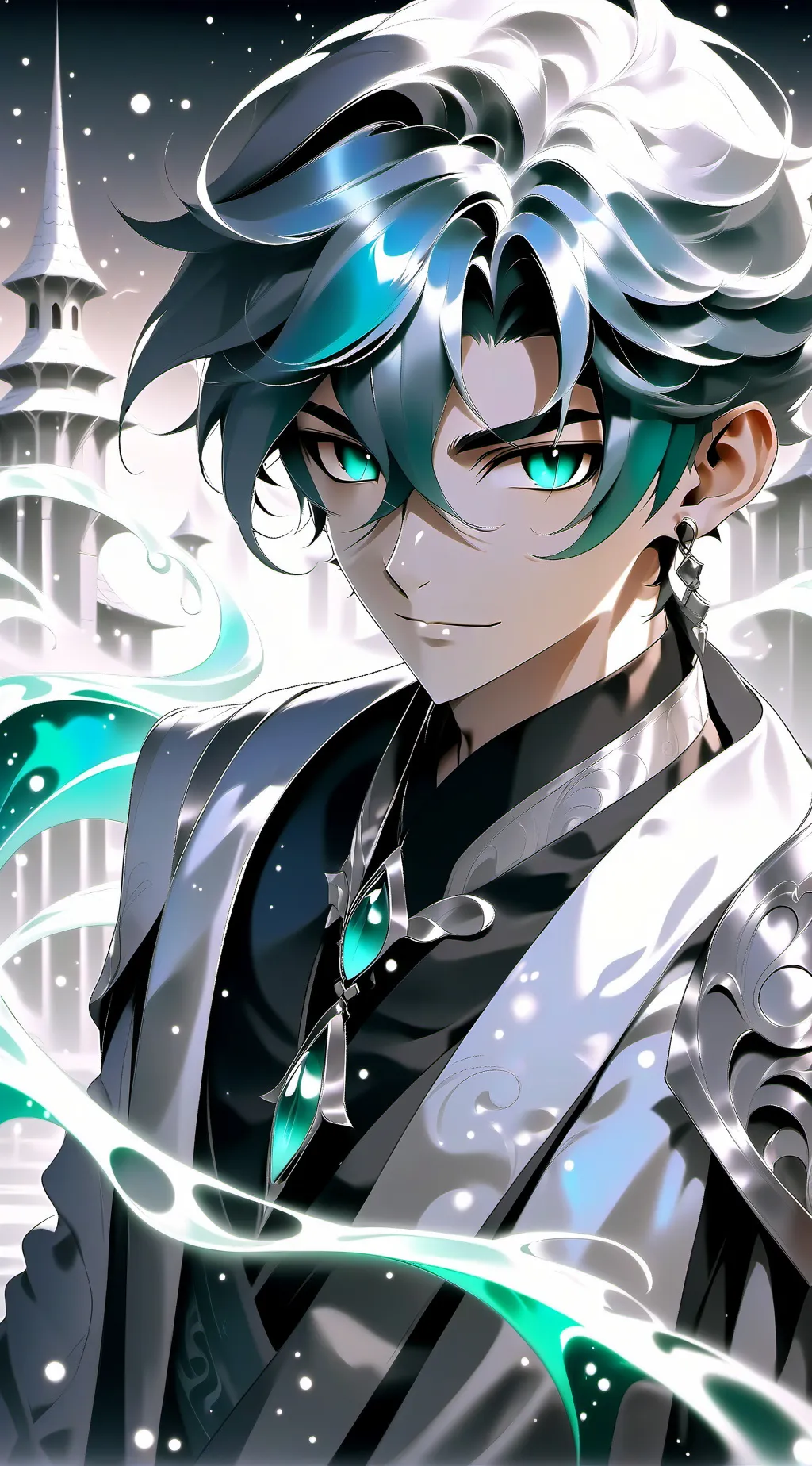 ai character: bin background