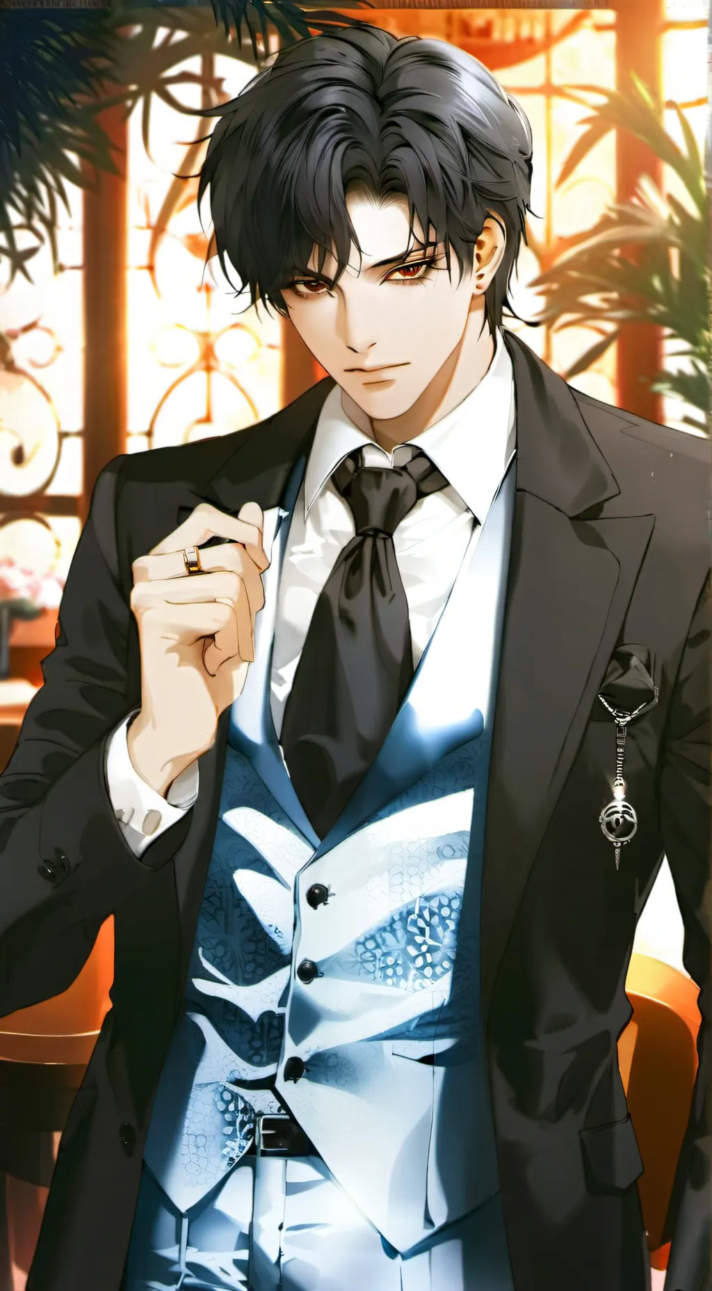 ai character: Kuro background