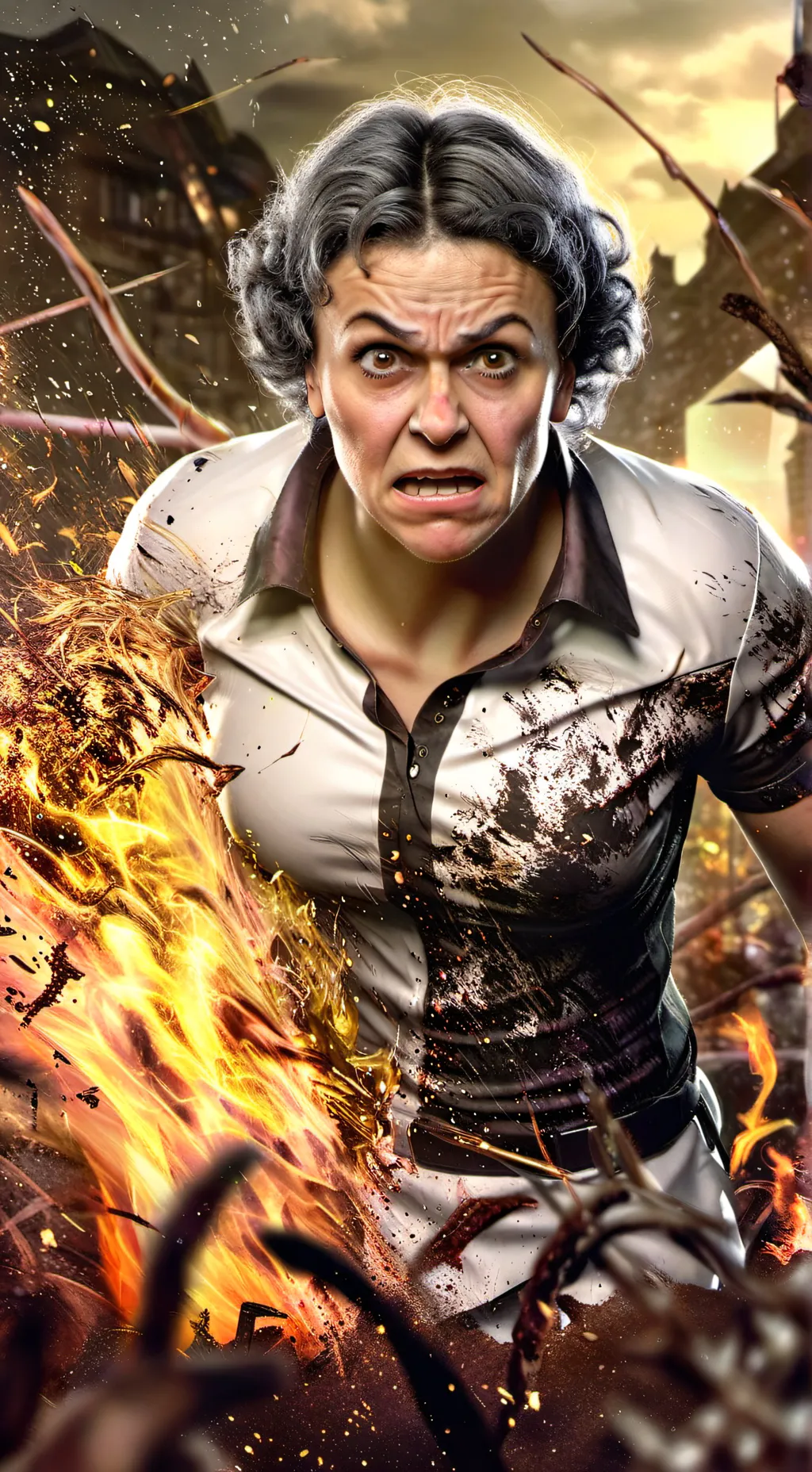 ai character: abusive mom background