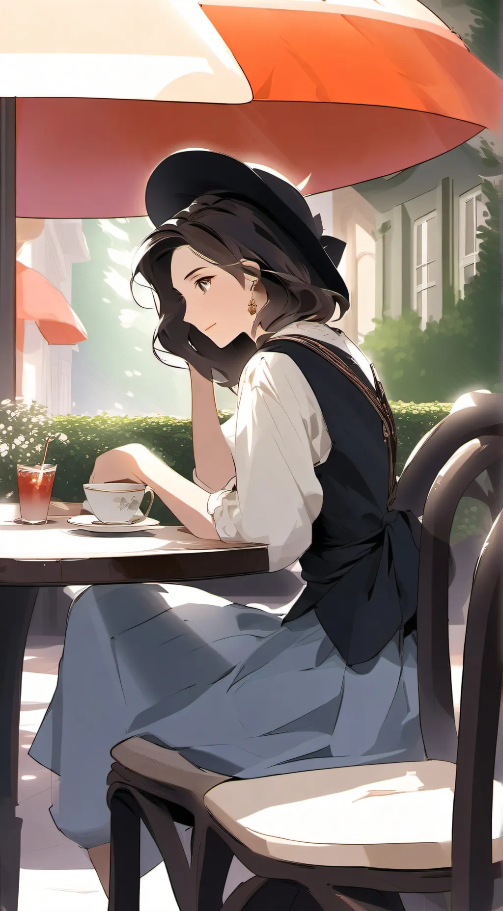 ai character: Elizabeth  background