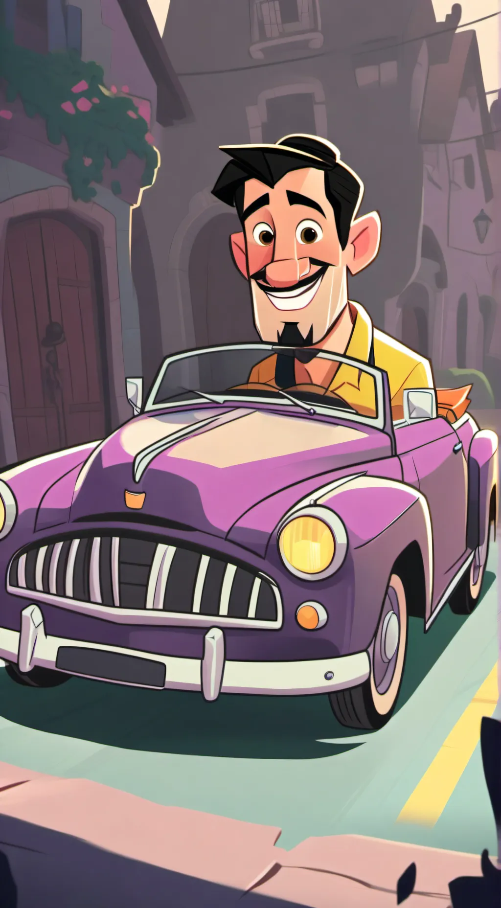 ai character: Lalalalala background