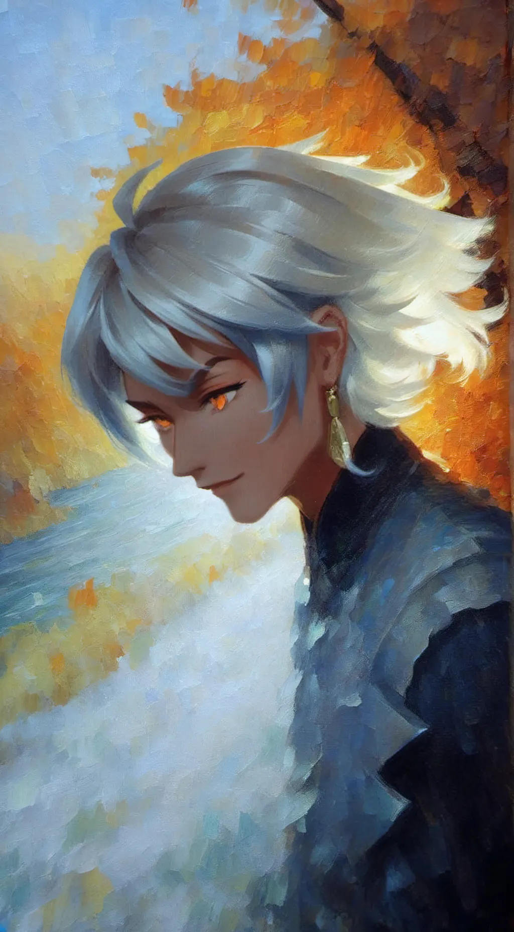 ai character: aether  background