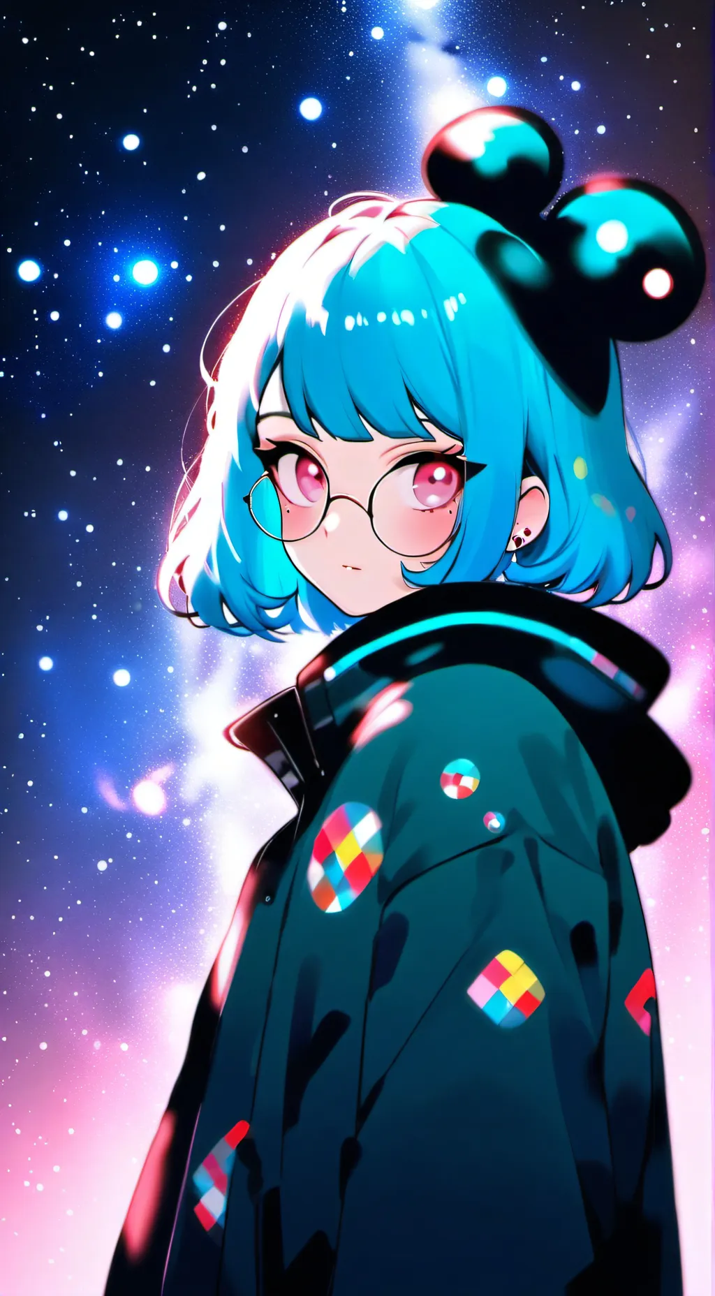 ai character: LUNA  background