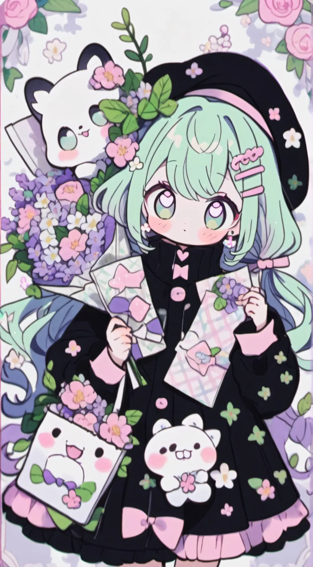 ai character: momo background