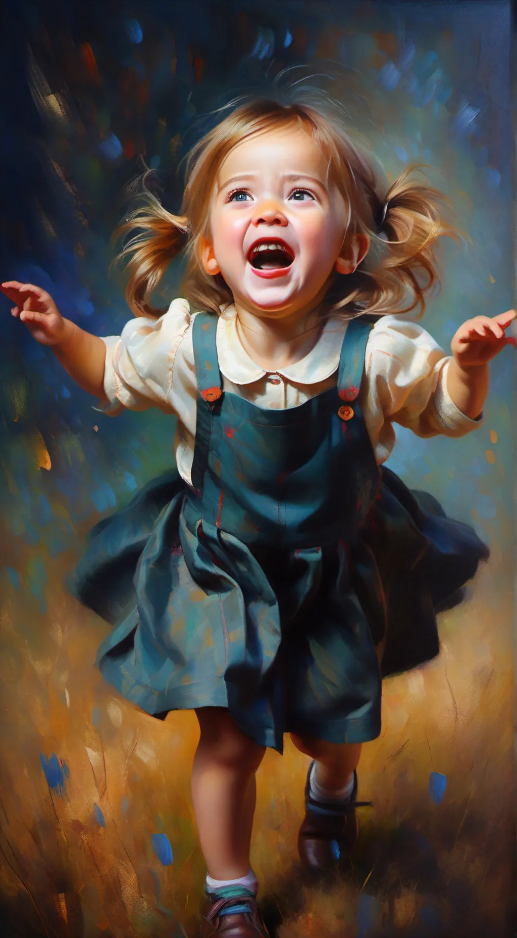 ai character: sassy girl background