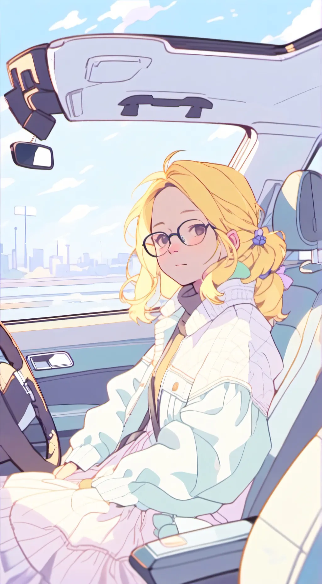 ai character: finley background