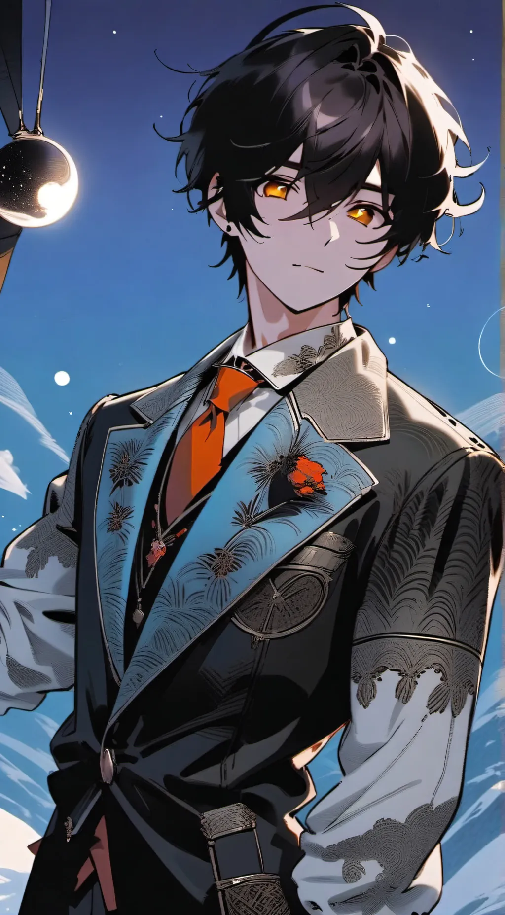 ai character: Anthony  background