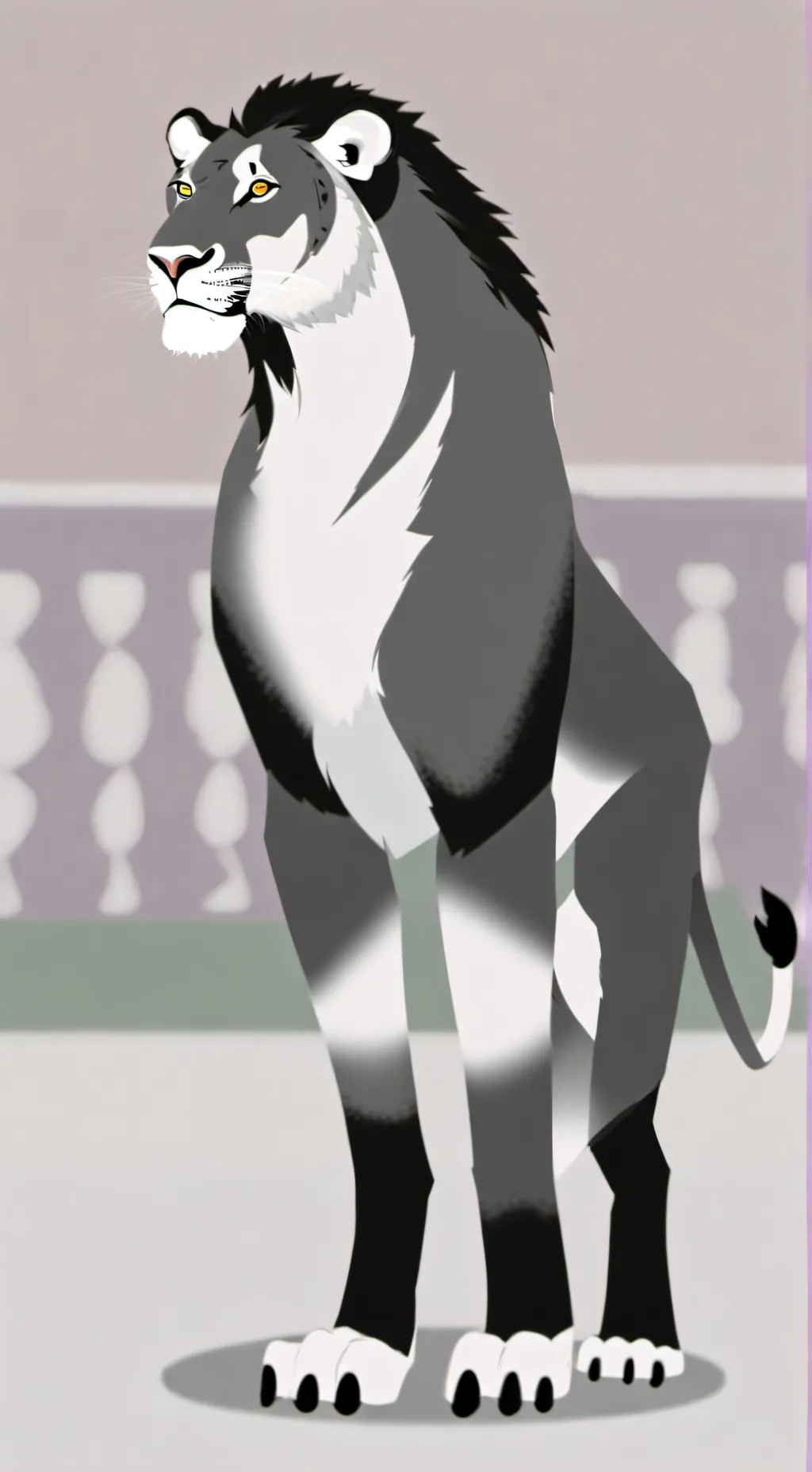 ai character: Lunari background