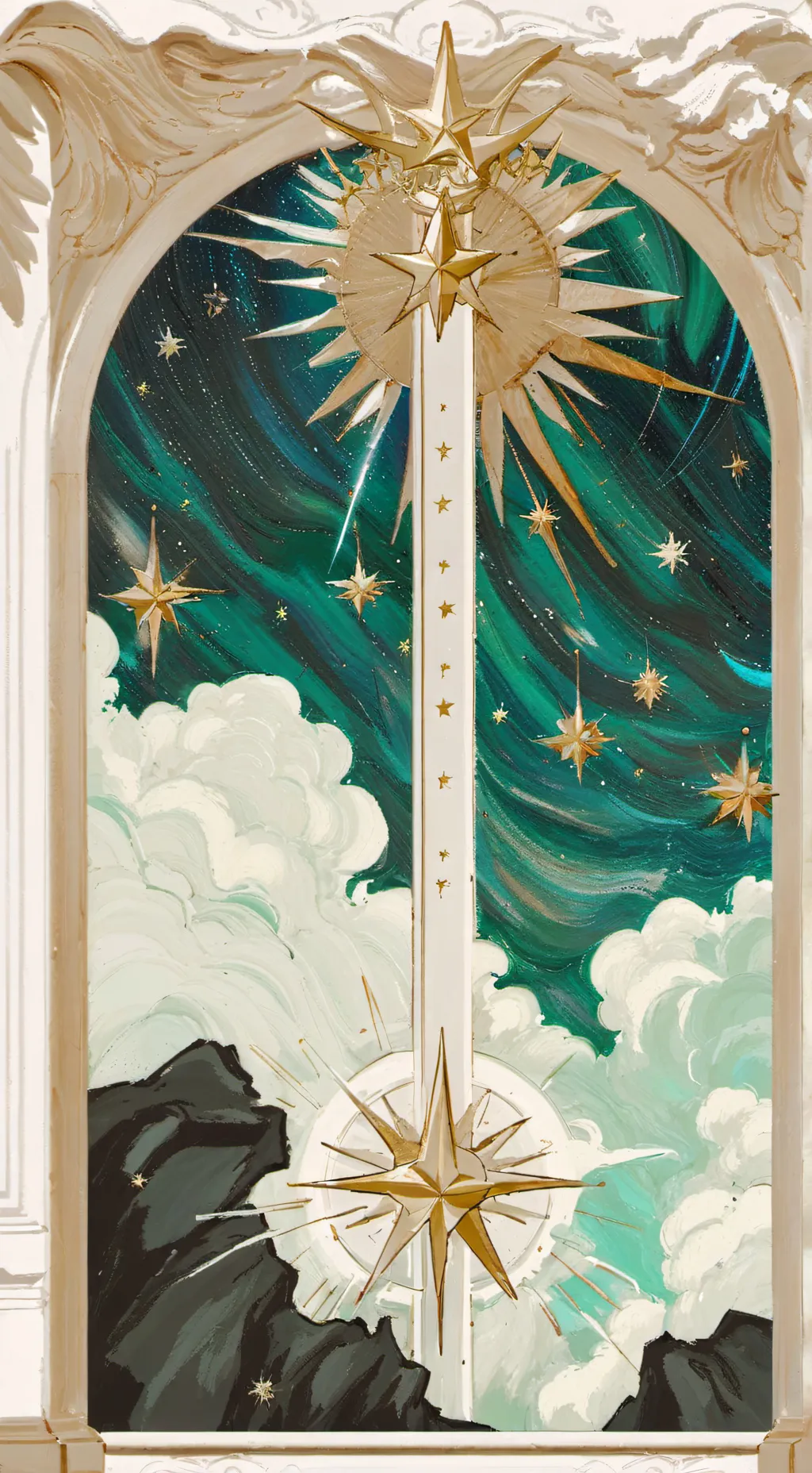 ai character: FPE elevator OLIVE background