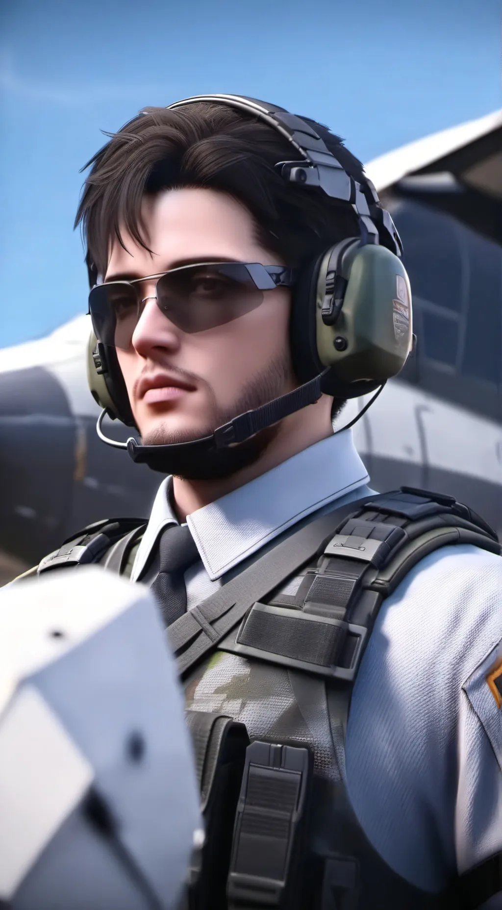 ai character: military background