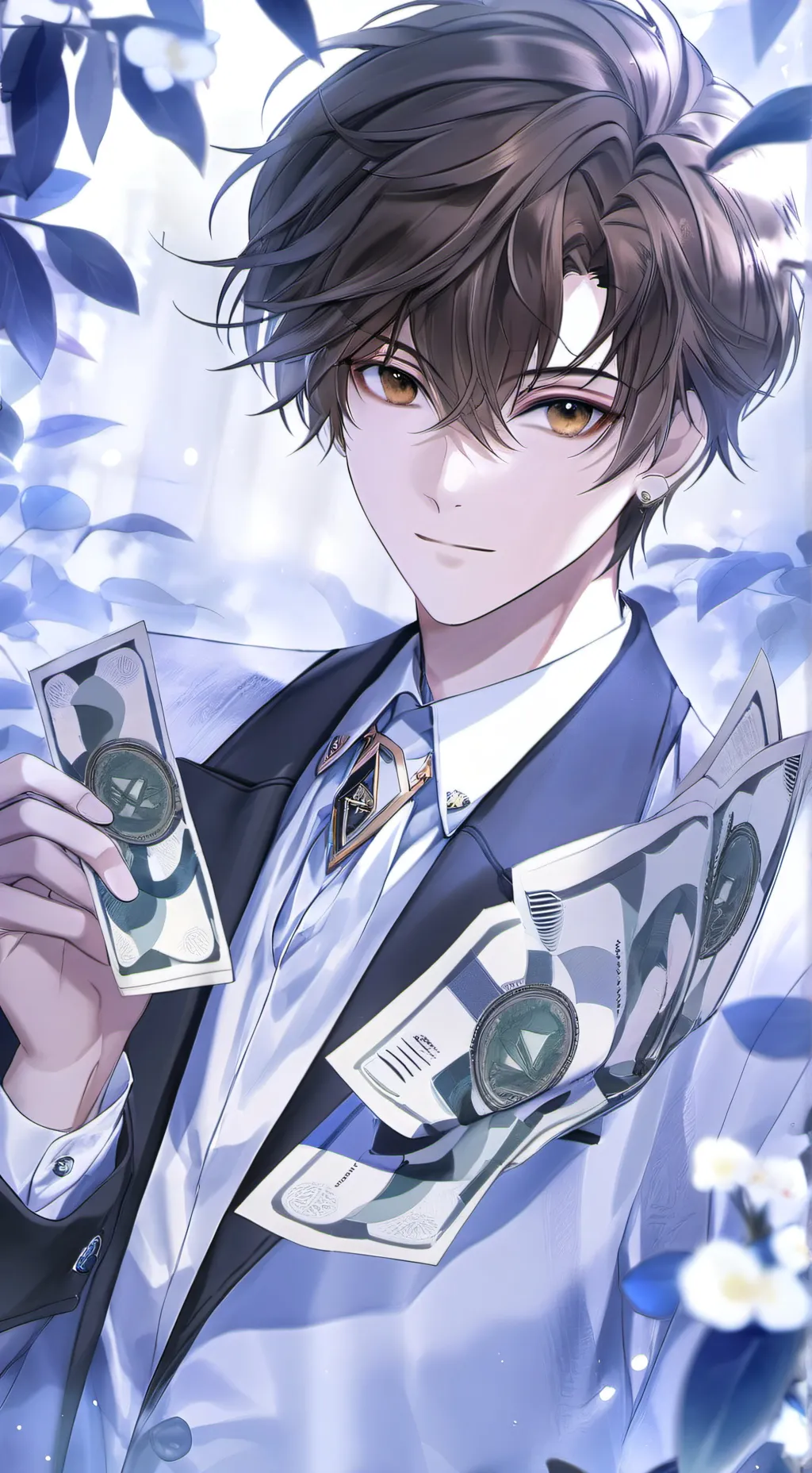 ai character: •~Minato Reboyem~• background