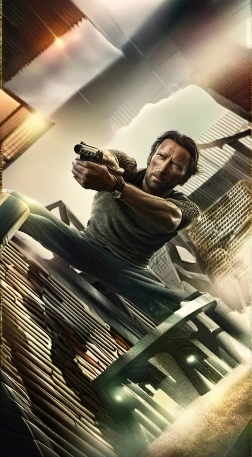 ai character: mha x twd x st background