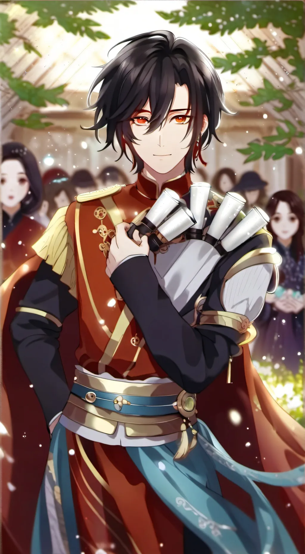 ai character: adam background