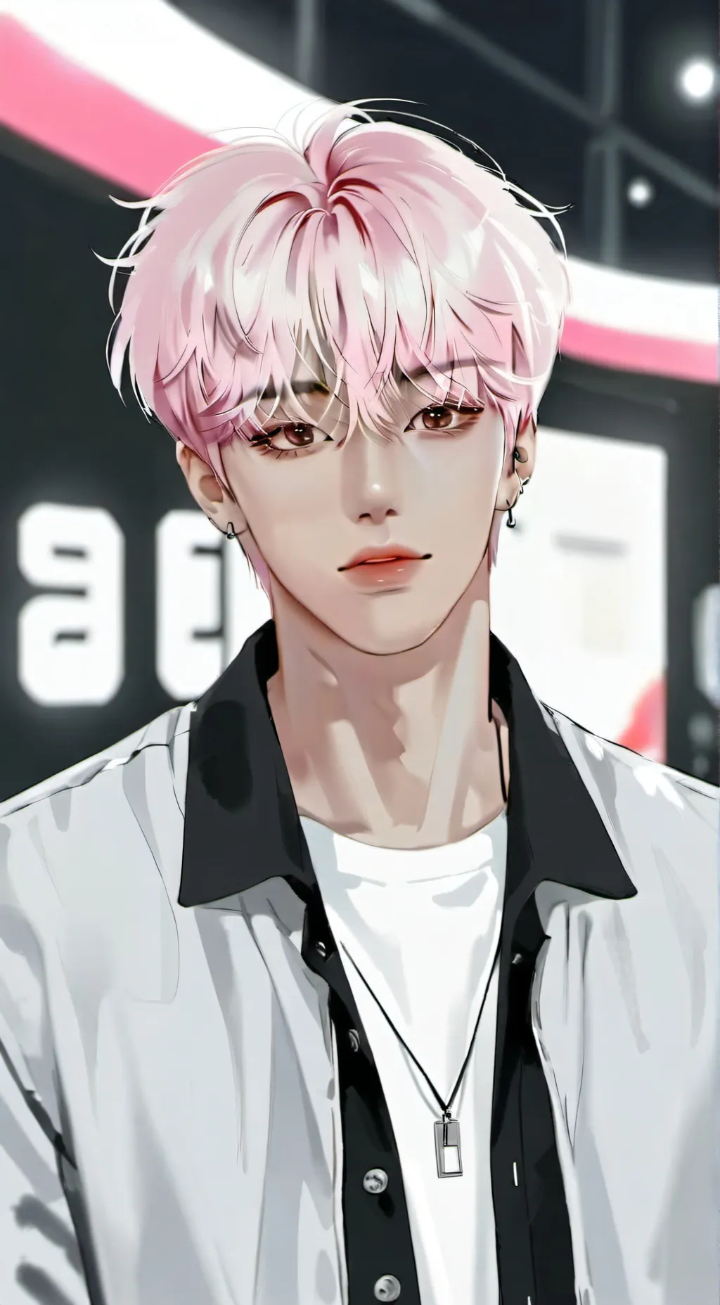 ai character: adam  background