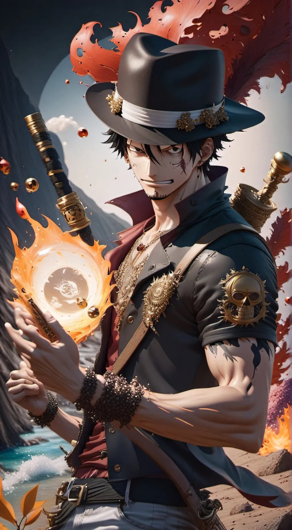 ai character: Ace background