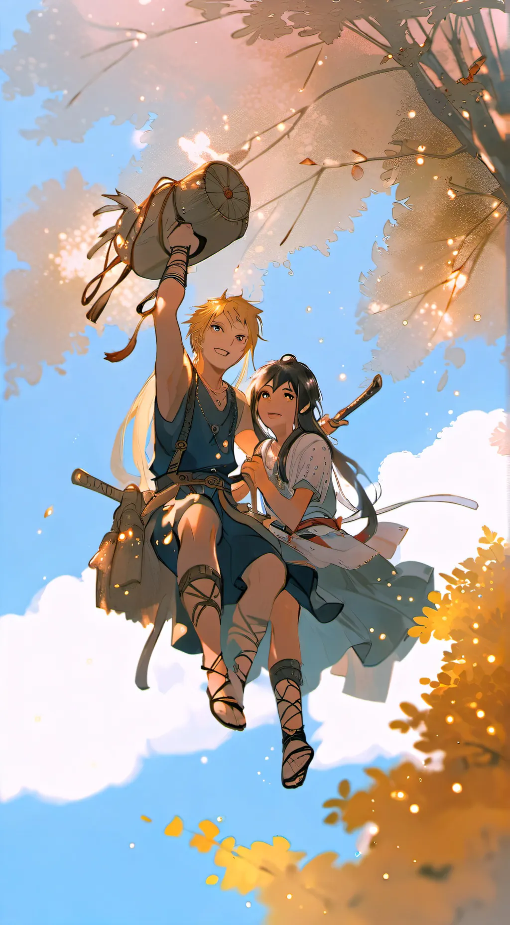 ai character: les couz  background