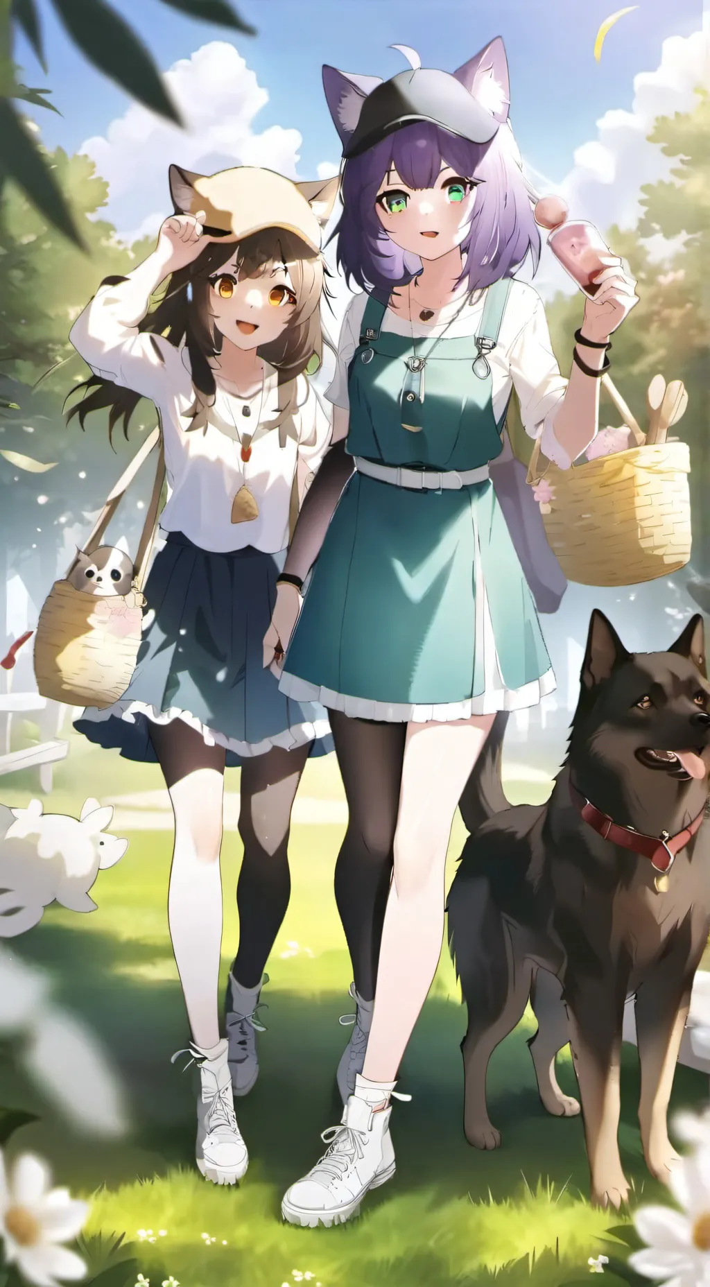 ai character: 👻lilith y layla👻 background