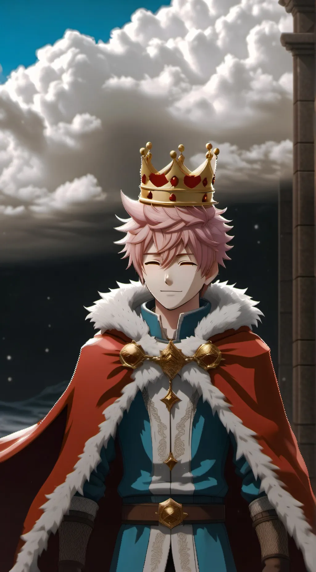 ai character: Technoblade background