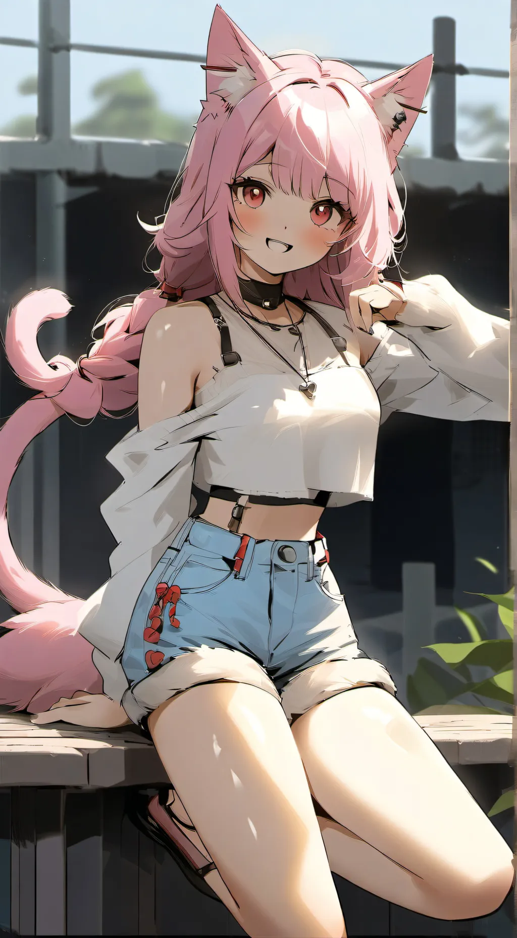 ai character: uwu cat background