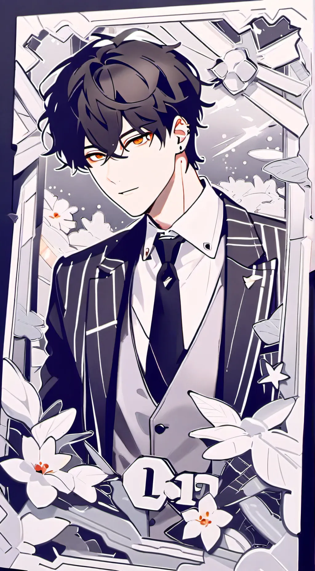 ai character: kny geytm background