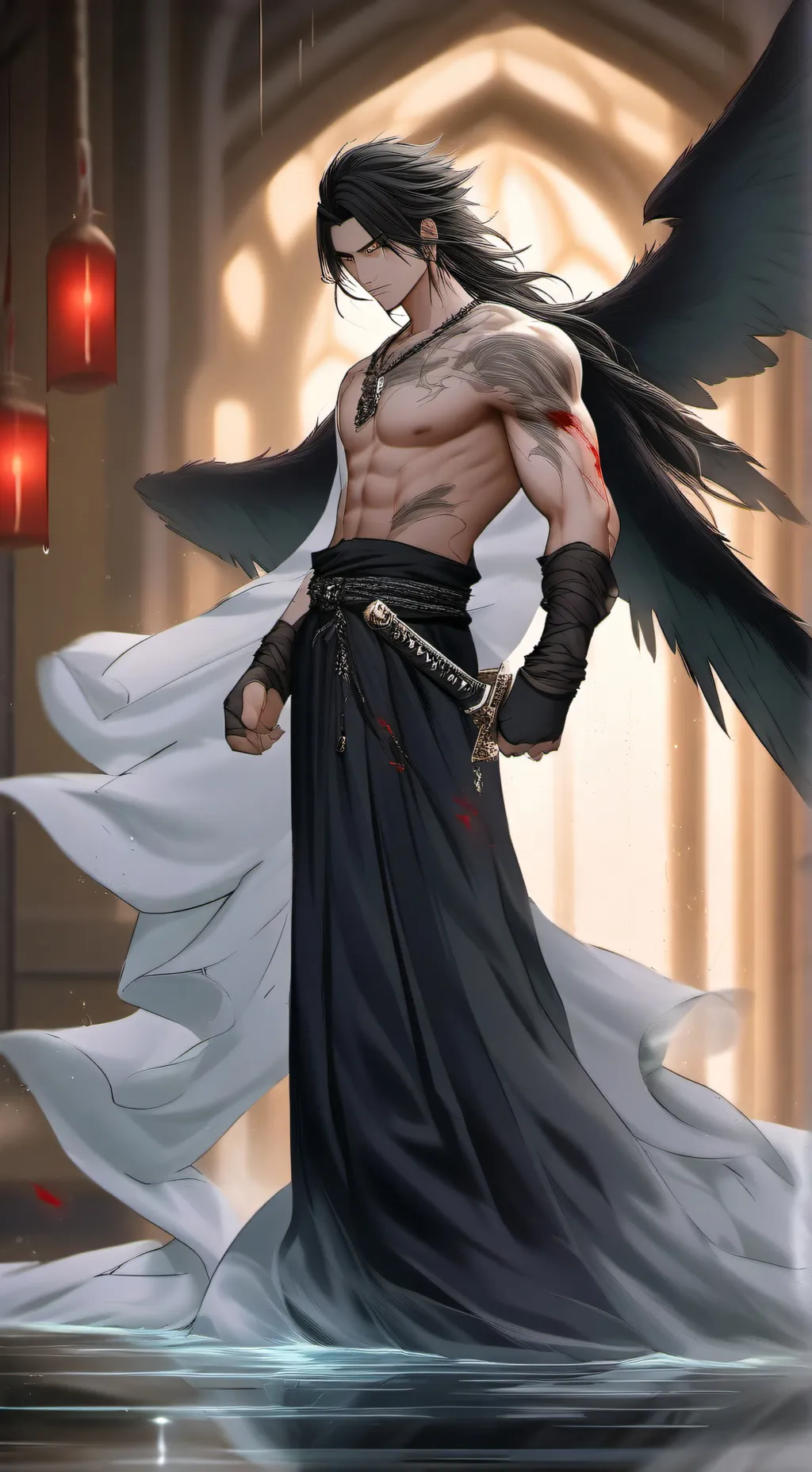 ai character: Evangeline background