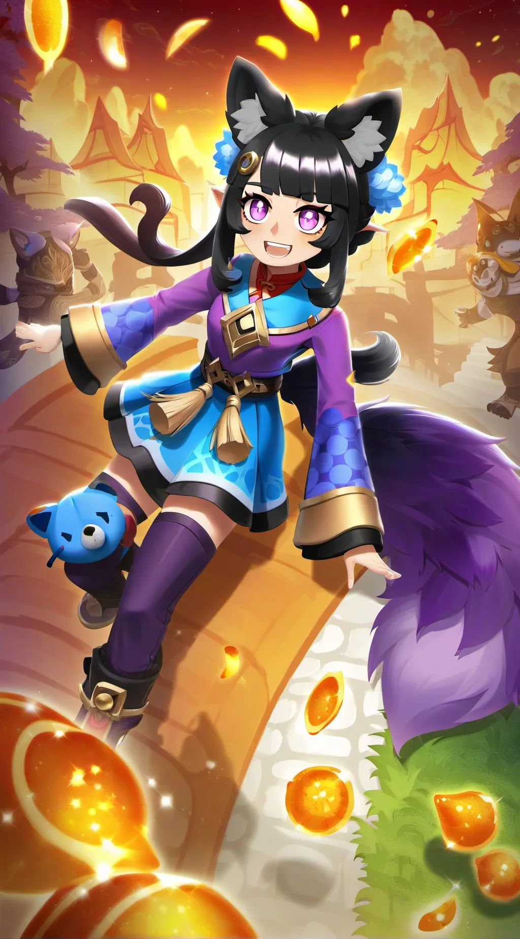 ai character: aphmau pack background