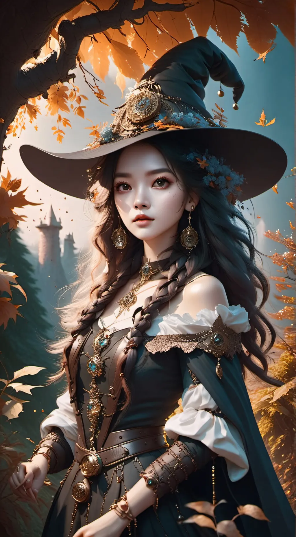 ai character: Burn the witch! background