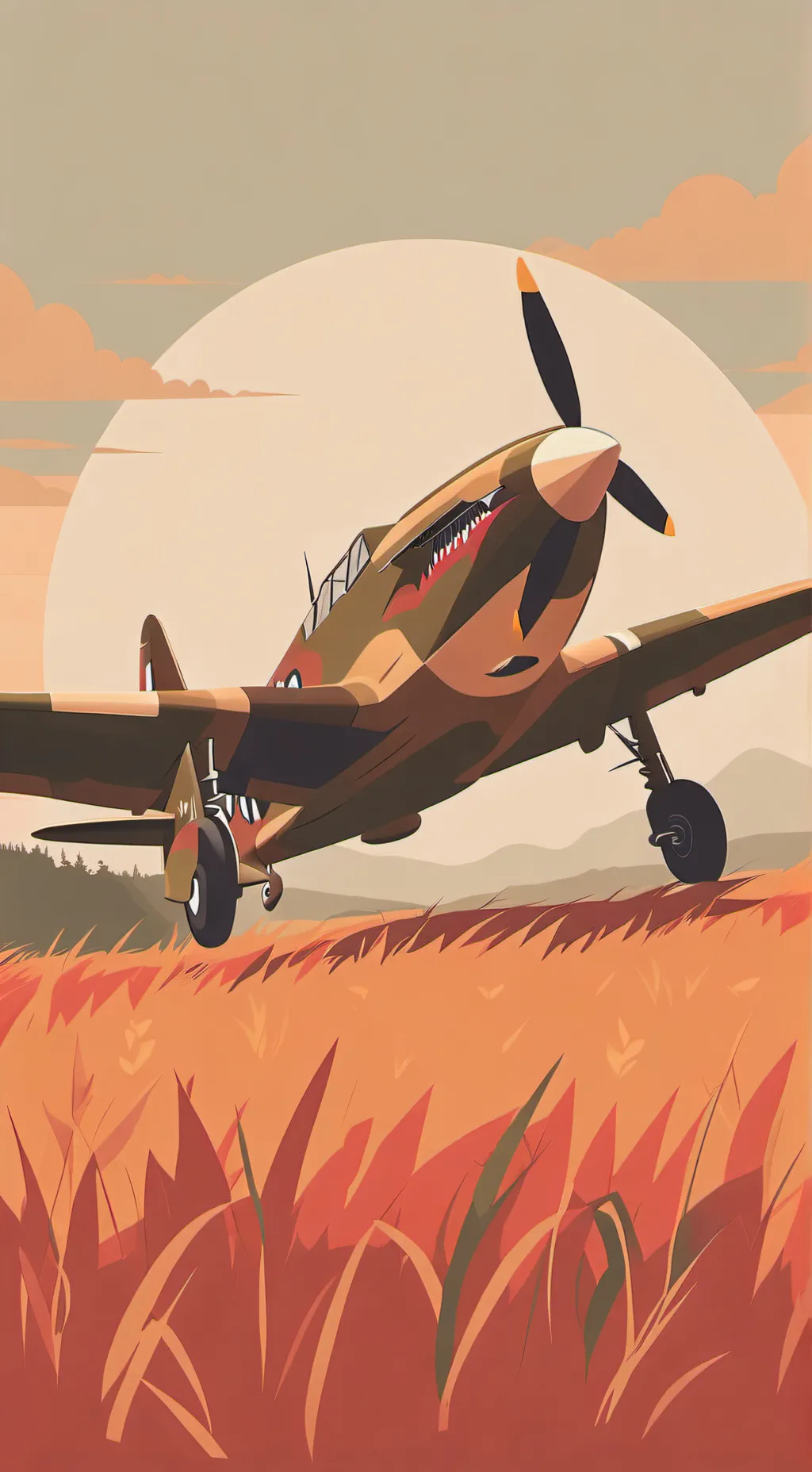 ai character: MD trip (agaiiiin) background