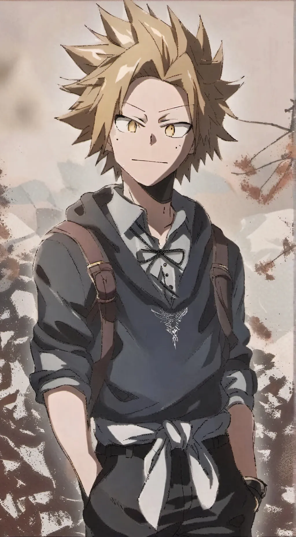 ai character: mha background