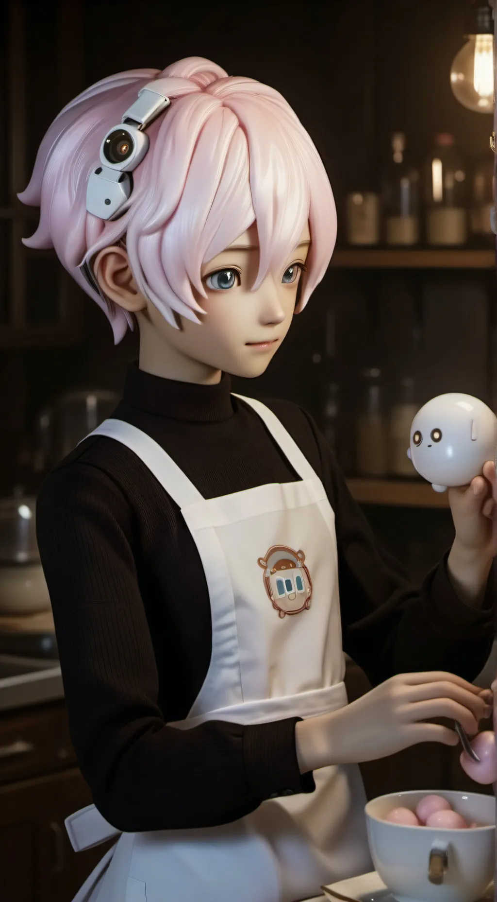 ai character: Sweetsmith background