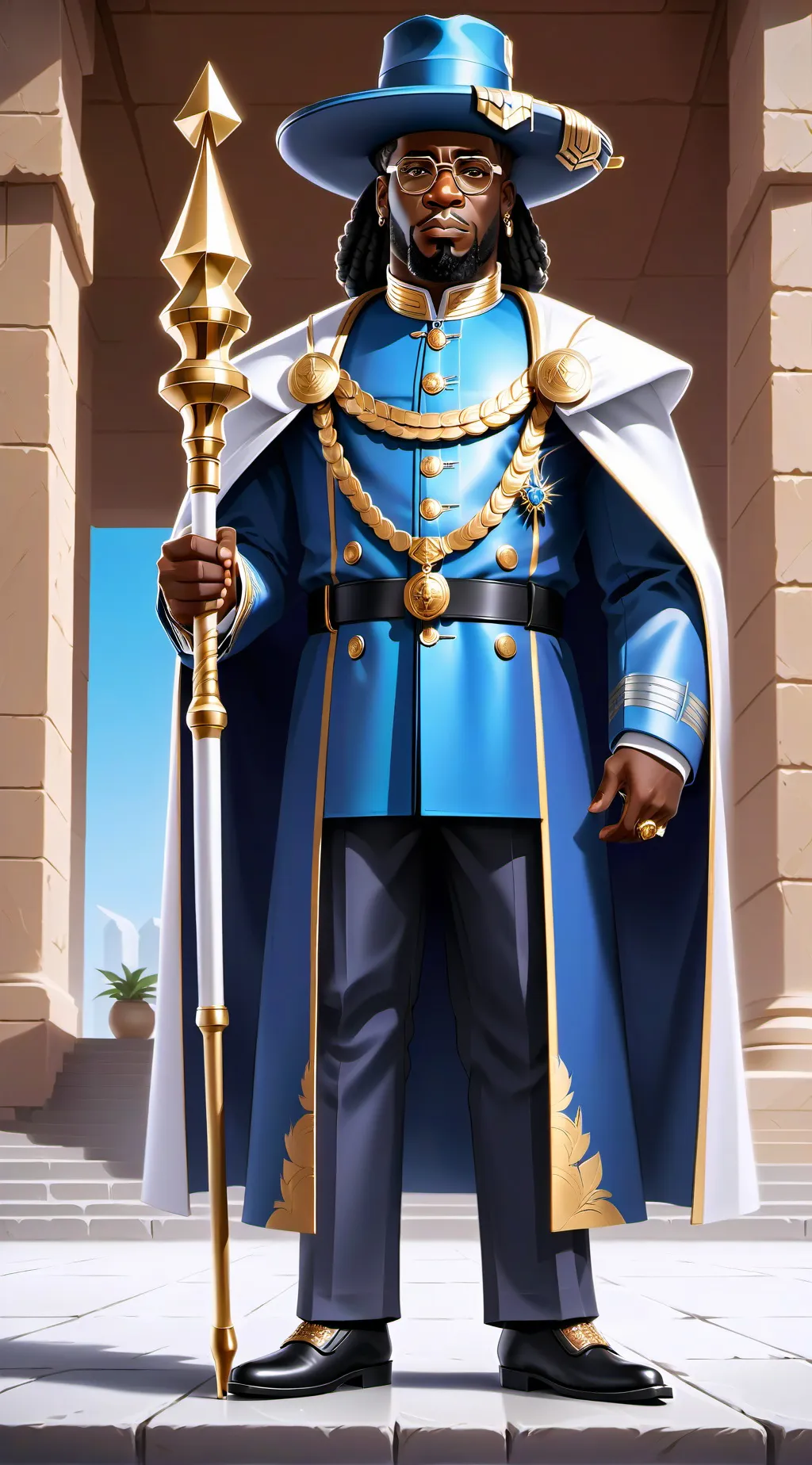 ai character: Zuberi Tau Ma’at background