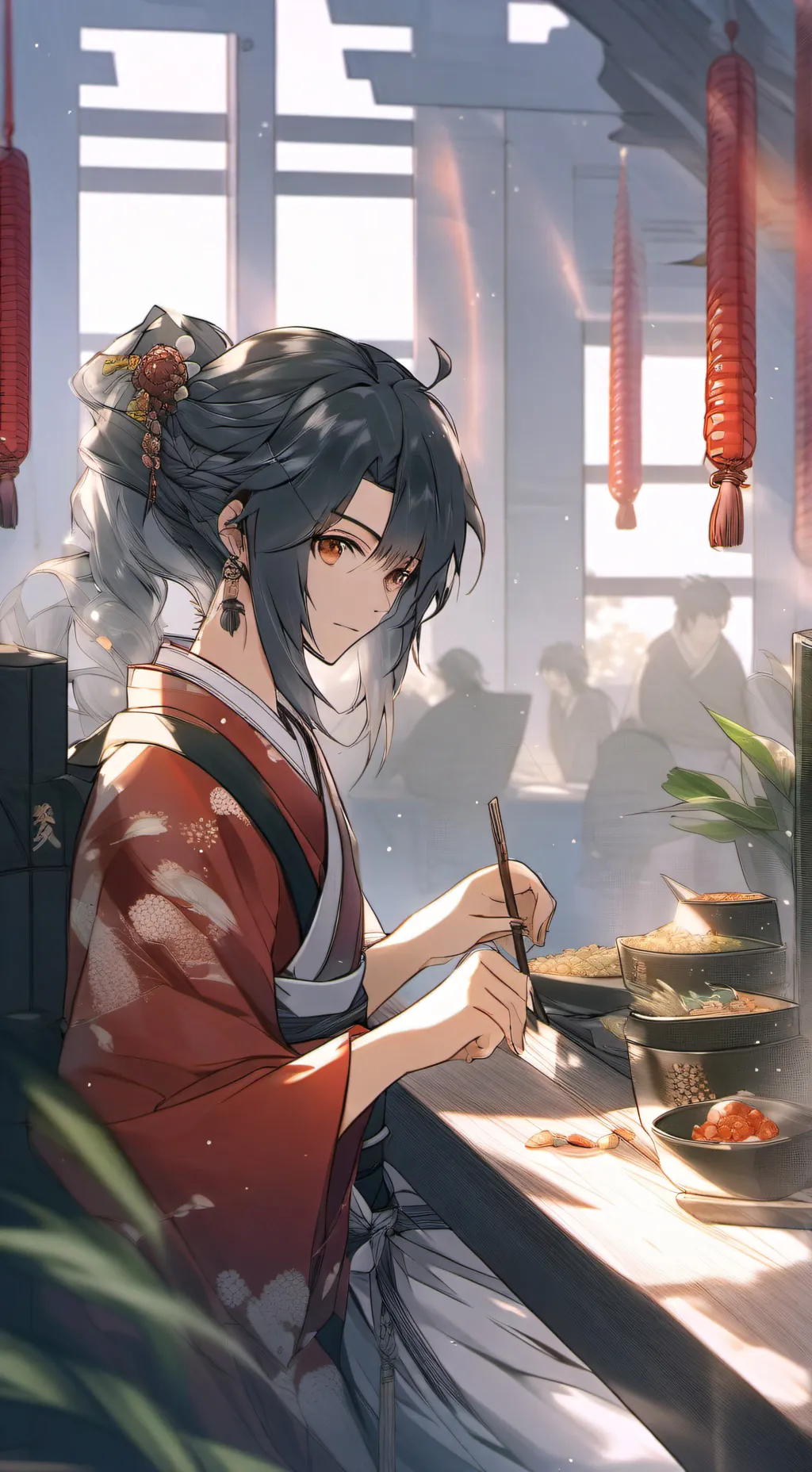 ai character: kiri yandre background